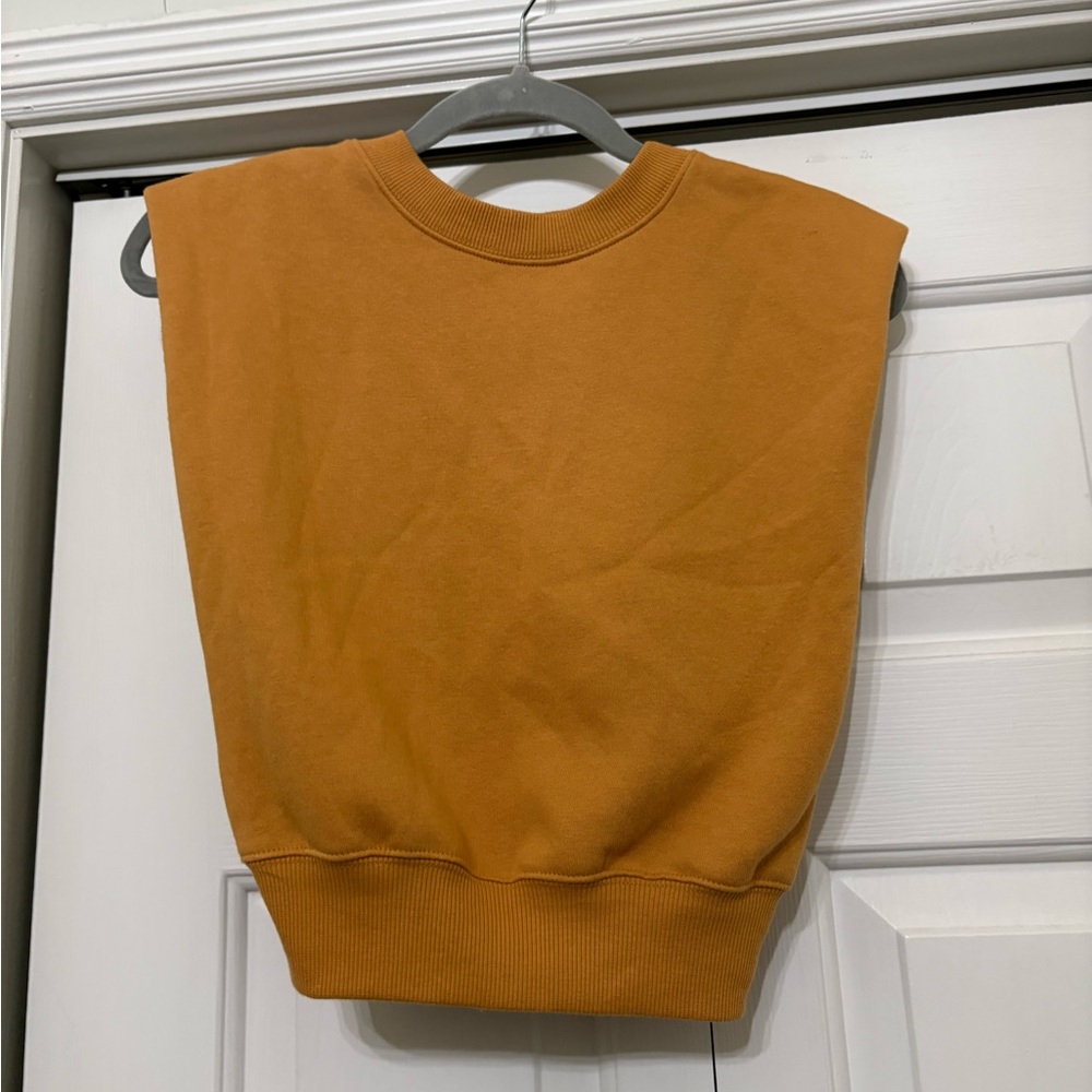 Wild Fable Orange hoodie Vest